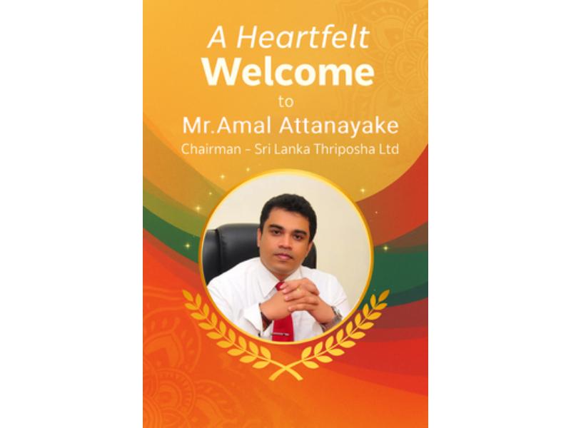 Mr. Amal Aththanayaka Officially Assumes Duties as Chairman of Sri Lanka Thriposha Ltd.